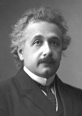 Albert Einstein.
